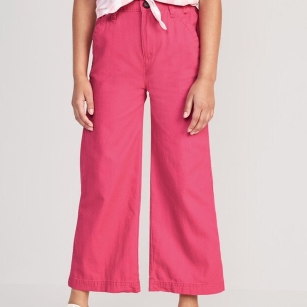 Epic Threads Girls Bright Pink Flare Jeans size 12